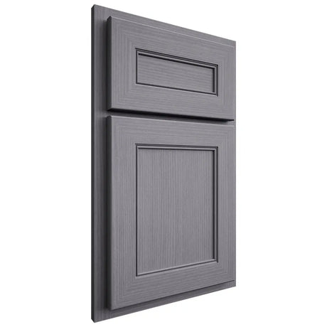 Shiloh Cabinetry Partial Overlay Landes White Oak Rift Cut Cadet Door