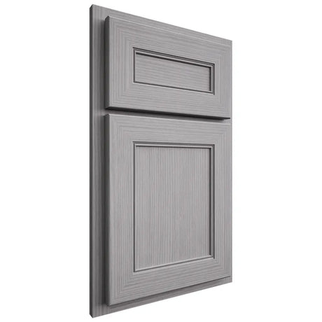 Shiloh Cabinetry Partial Overlay Landes White Oak Rift Cut Stratus Door