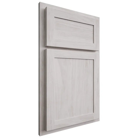 Shiloh Cabinetry Partial Overlay Malibu Alder Plain Cut Cotton Door
