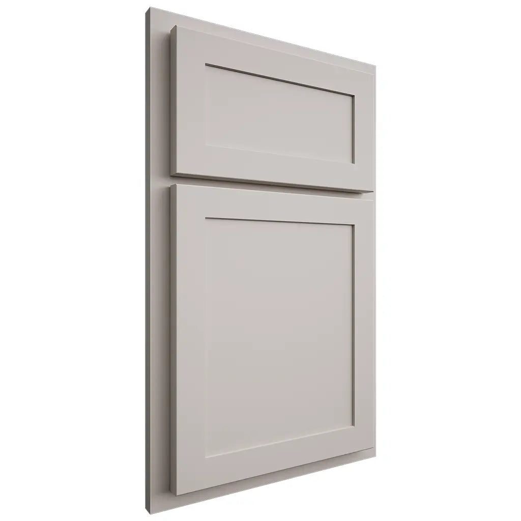Shiloh Cabinetry Partial Overlay Malibu Paintable Amazing Gray Door