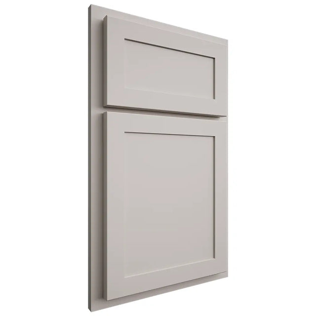 Shiloh Cabinetry Partial Overlay Malibu Paintable Amazing Gray Door