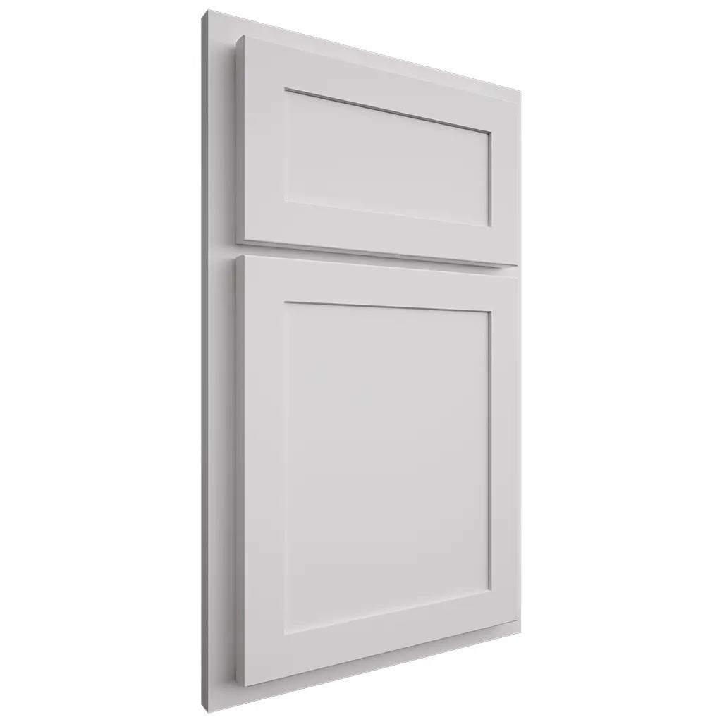Shiloh Cabinetry Partial Overlay Malibu Paintable Arctic Door
