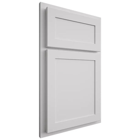 Shiloh Cabinetry Partial Overlay Malibu Paintable Arctic Door
