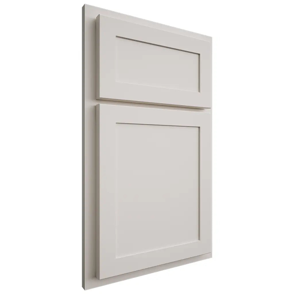 Shiloh Cabinetry Partial Overlay Malibu Paintable Eggshell Door