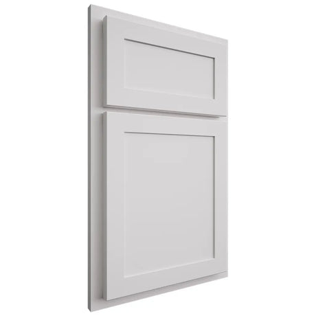 Shiloh Cabinetry Partial Overlay Malibu Paintable Polar Door