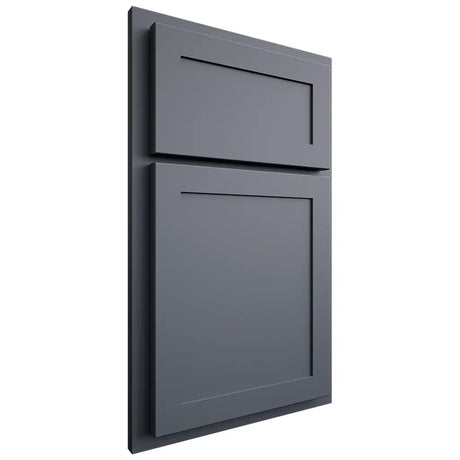 Shiloh Cabinetry Partial Overlay Malibu Paintable Slate Tile Door