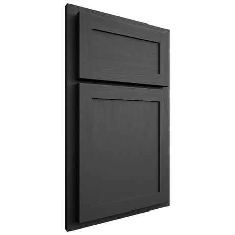Shiloh Cabinetry Partial Overlay Malibu Poplar Plain Cut Cadet Door