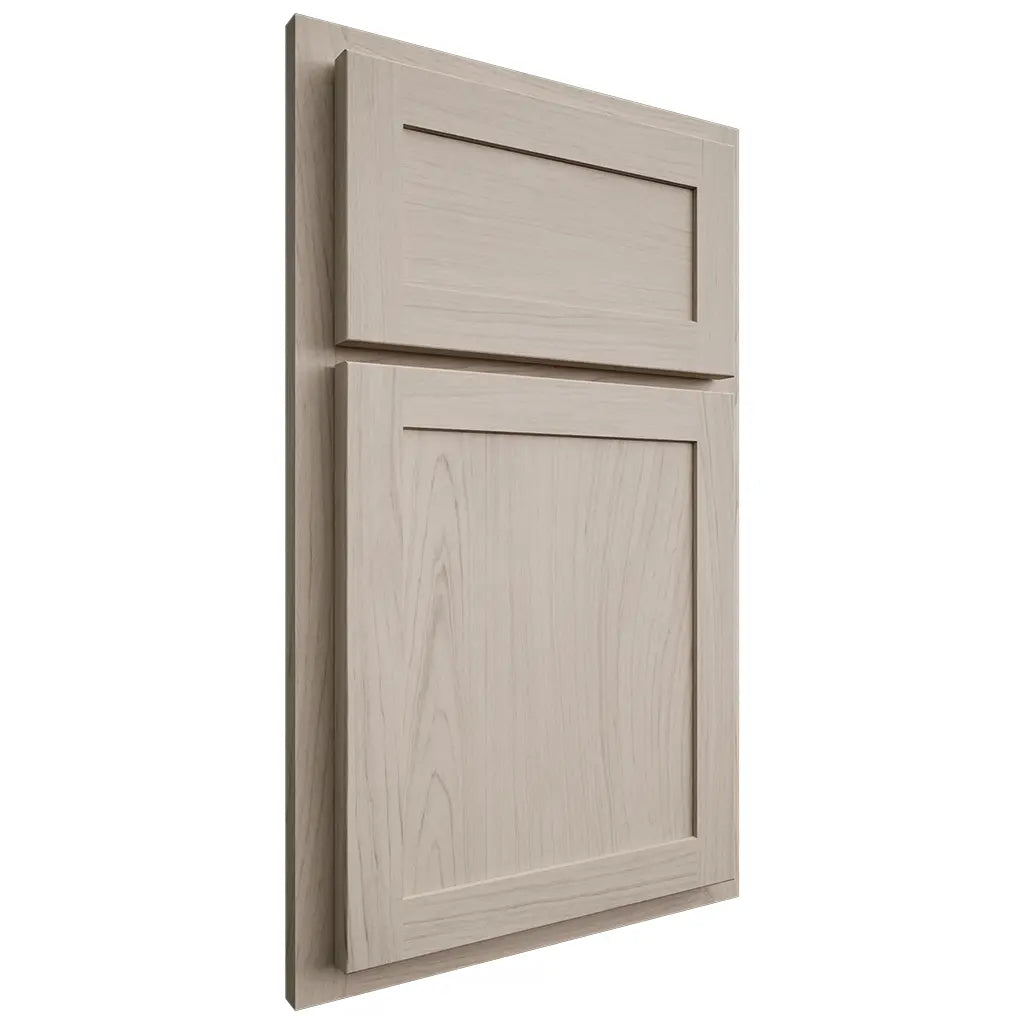 Shiloh Cabinetry Partial Overlay Malibu Poplar Plain Cut Seagull Door