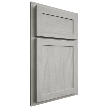 Shiloh Cabinetry Partial Overlay Malibu Poplar Plain Cut Stratus Door