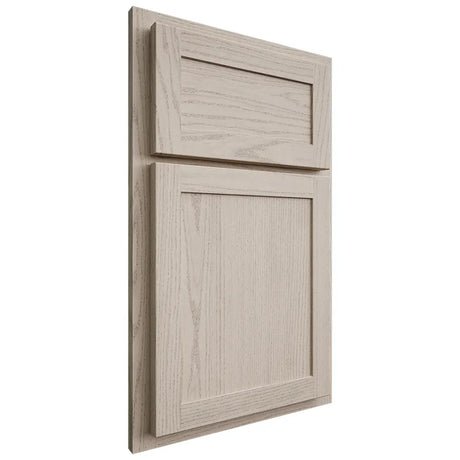 Shiloh Cabinetry Partial Overlay Malibu Walnut Plain Cut Seagull Door