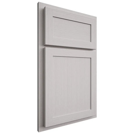 Shiloh Cabinetry Partial Overlay Malibu White Oak Rift Cut Cotton Door