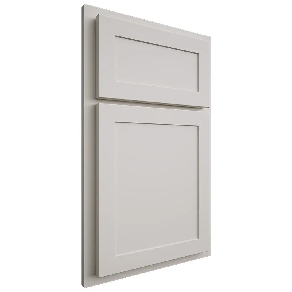 Shiloh Cabinetry Partial Overlay Malibu One Paintable Beige Door