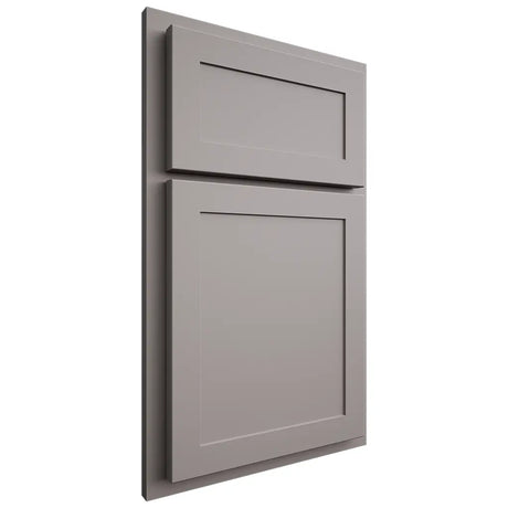 Shiloh Cabinetry Partial Overlay Malibu One Paintable Dovetail Gray Door