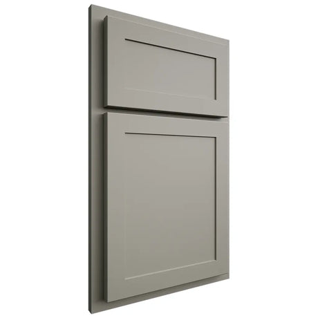 Shiloh Cabinetry Partial Overlay Malibu One Paintable Evergreen Fog Door