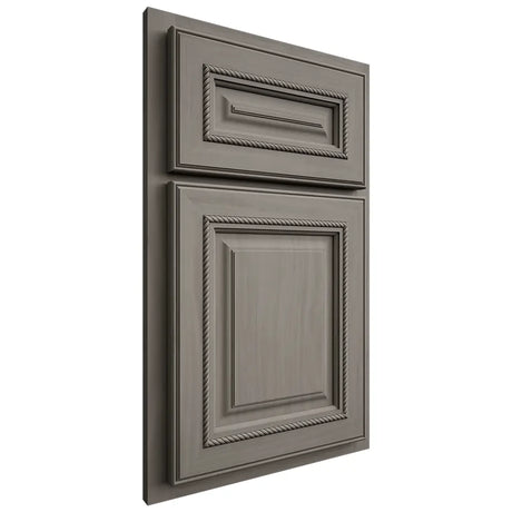 Shiloh Cabinetry Partial Overlay Manchester Cherry Plain Cut Thyme Door