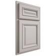 Shiloh Cabinetry Partial Overlay Manchester Paintable Amazing Gray Door