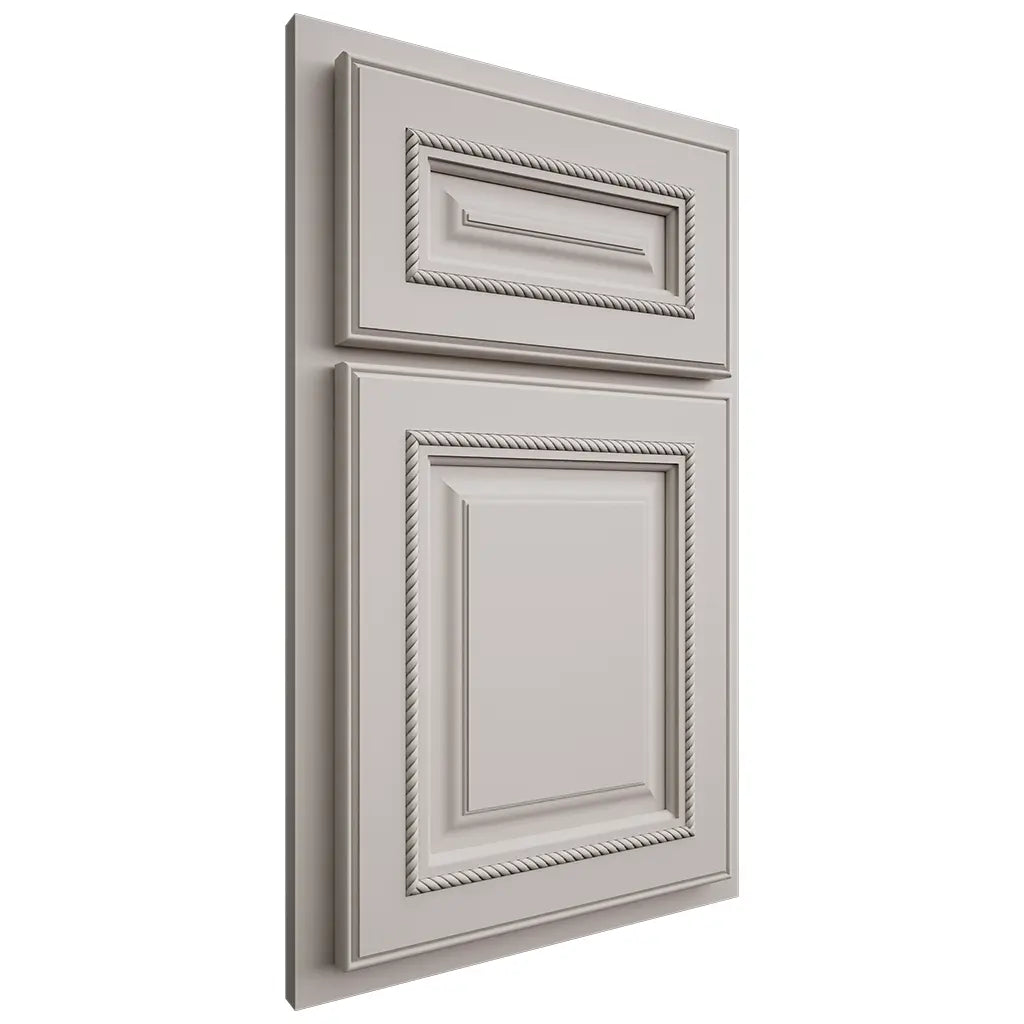 Shiloh Cabinetry Partial Overlay Manchester Paintable Amazing Gray Door