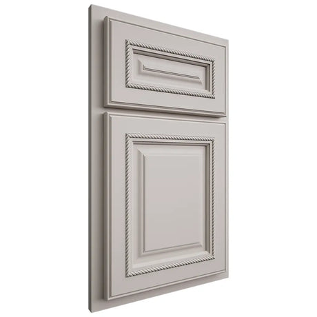 Shiloh Cabinetry Partial Overlay Manchester Paintable Amazing Gray Door