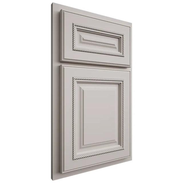 Shiloh Cabinetry Partial Overlay Manchester Paintable Amazing Gray Door