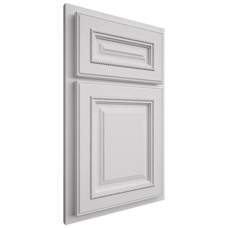 Shiloh Cabinetry Partial Overlay Manchester Paintable Arctic Door