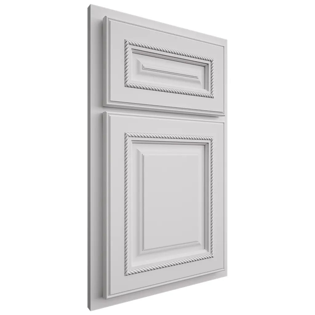 Shiloh Cabinetry Partial Overlay Manchester Paintable Arctic Door