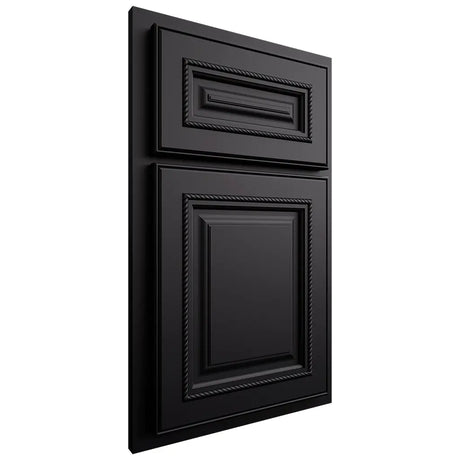 Shiloh Cabinetry Partial Overlay Manchester Paintable Black Door