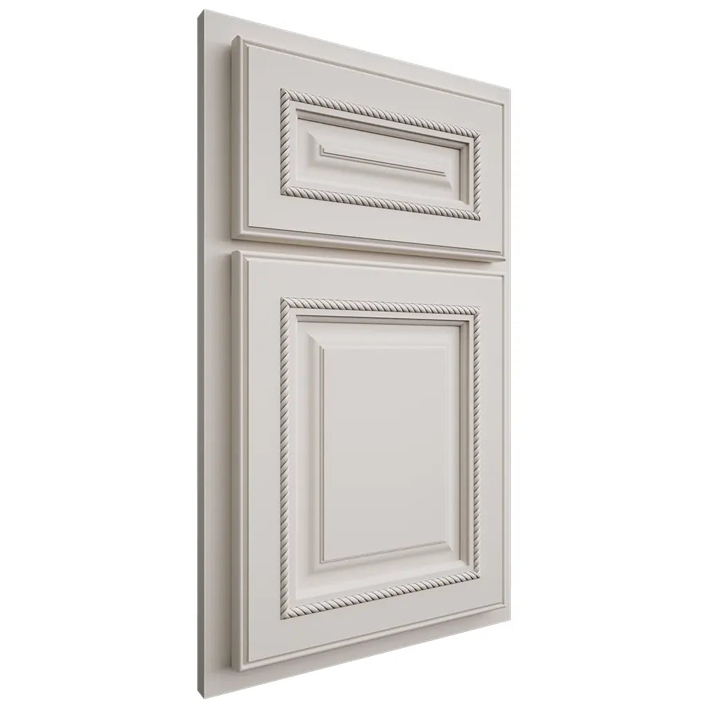 Shiloh Cabinetry Partial Overlay Manchester Paintable Eggshell Door