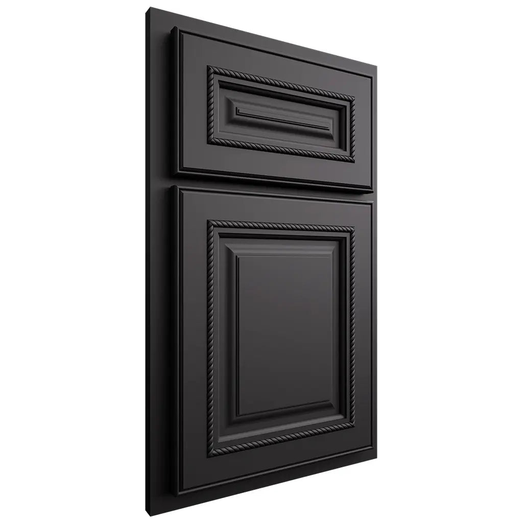 Shiloh Cabinetry Partial Overlay Manchester Paintable Iron Ore Door