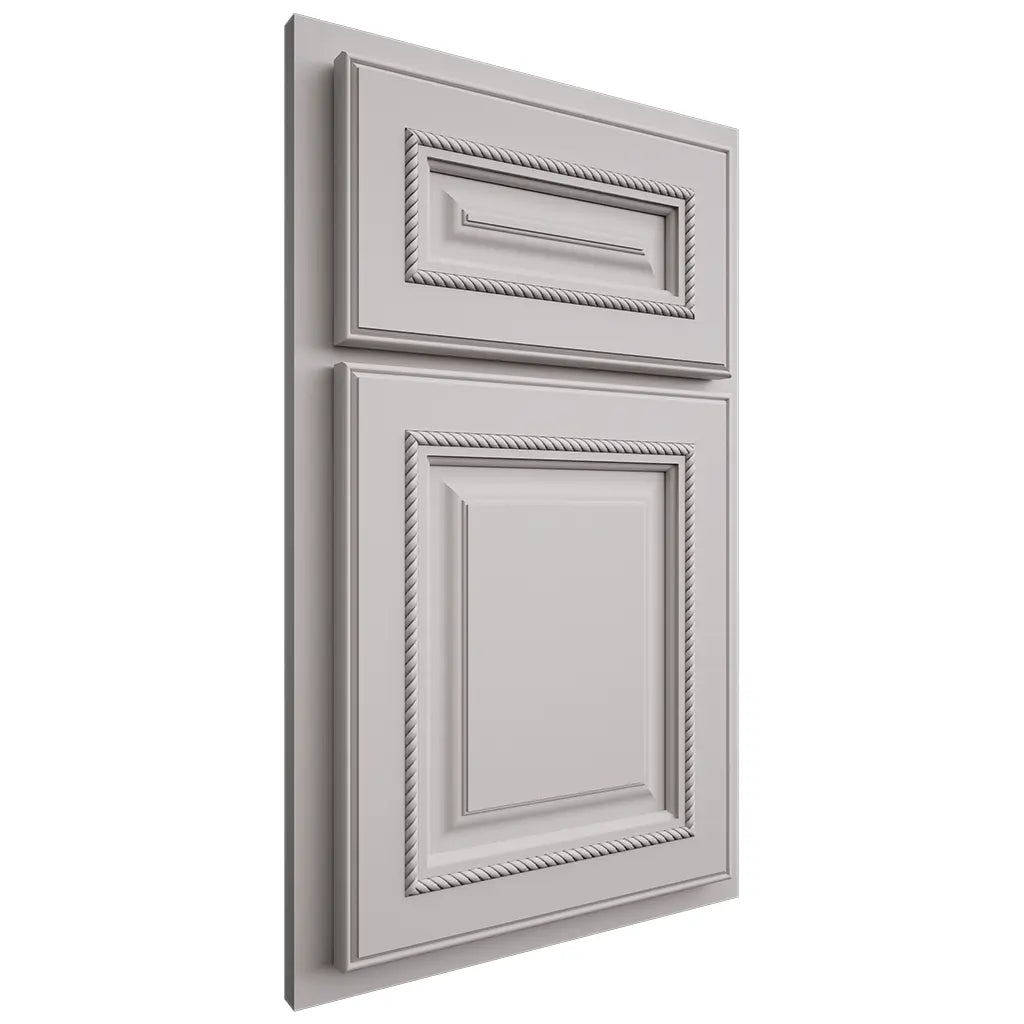 Shiloh Cabinetry Partial Overlay Manchester Paintable Light French Gray Door