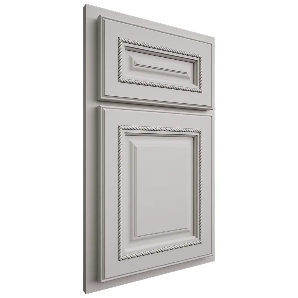 Shiloh Cabinetry Partial Overlay Manchester Paintable Mindful Gray Door