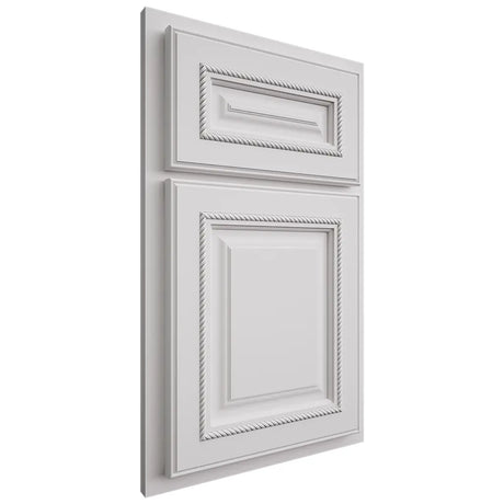 Shiloh Cabinetry Partial Overlay Manchester Paintable Pure White Door
