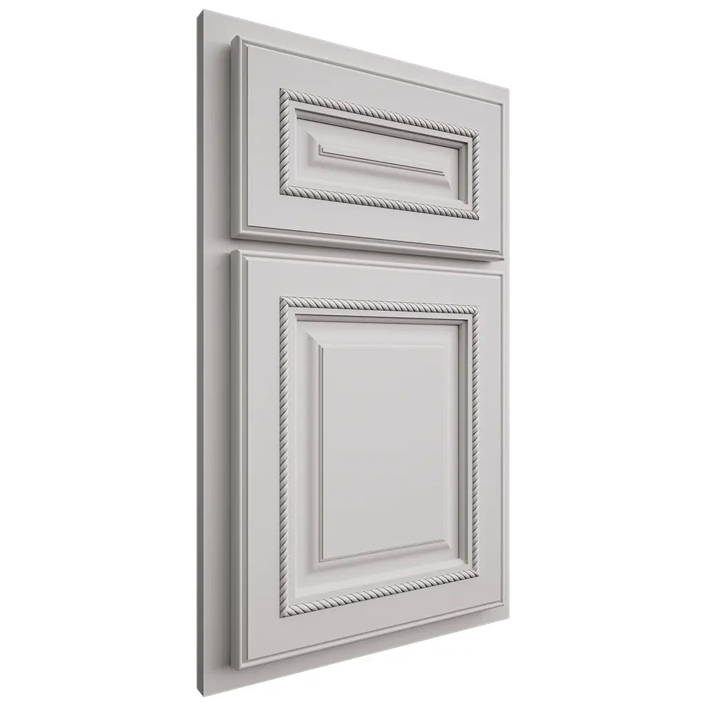 Shiloh Cabinetry Partial Overlay Manchester Paintable Repose Gray Door