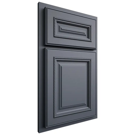 Shiloh Cabinetry Partial Overlay Manchester Paintable Slate Tile Door
