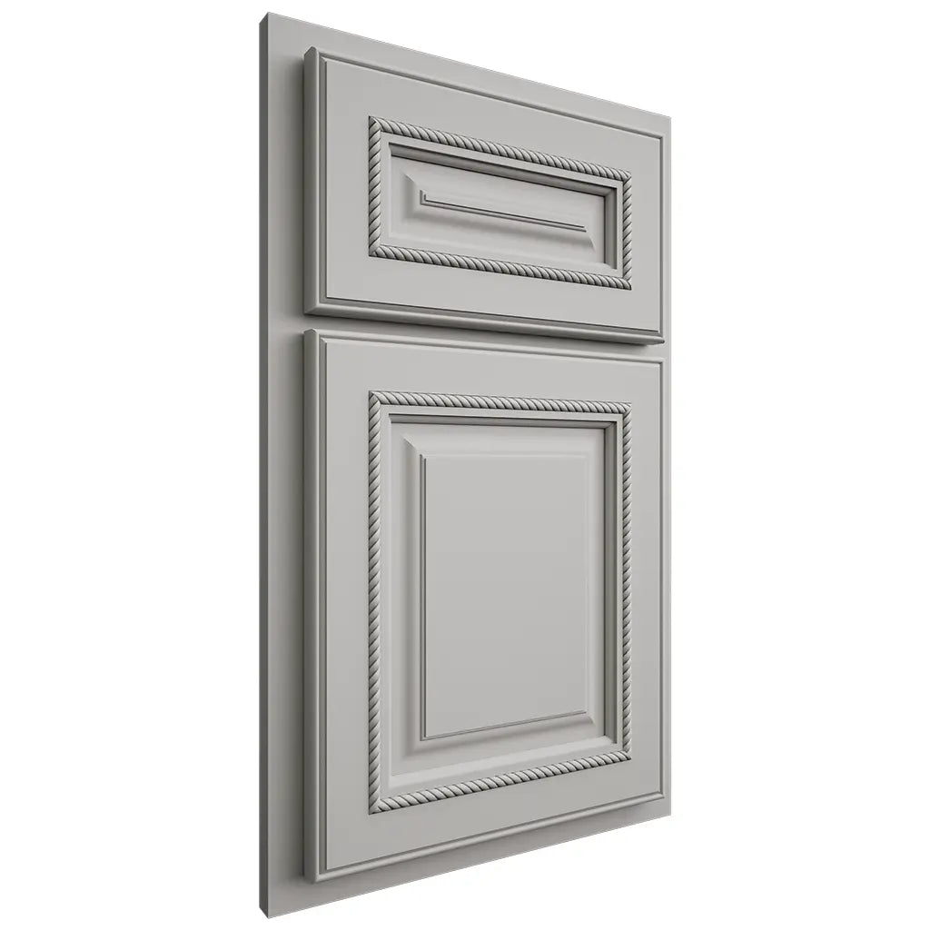 Shiloh Cabinetry Partial Overlay Manchester Paintable Unusual Gray Door