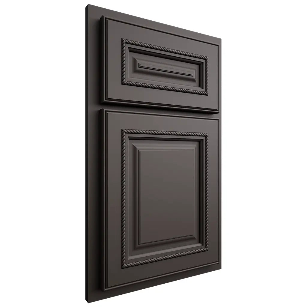 Shiloh Cabinetry Partial Overlay Manchester Paintable Urbane Bronze Door