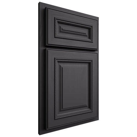 Shiloh Cabinetry Partial Overlay Manchester Poplar Plain Cut Cadet Door