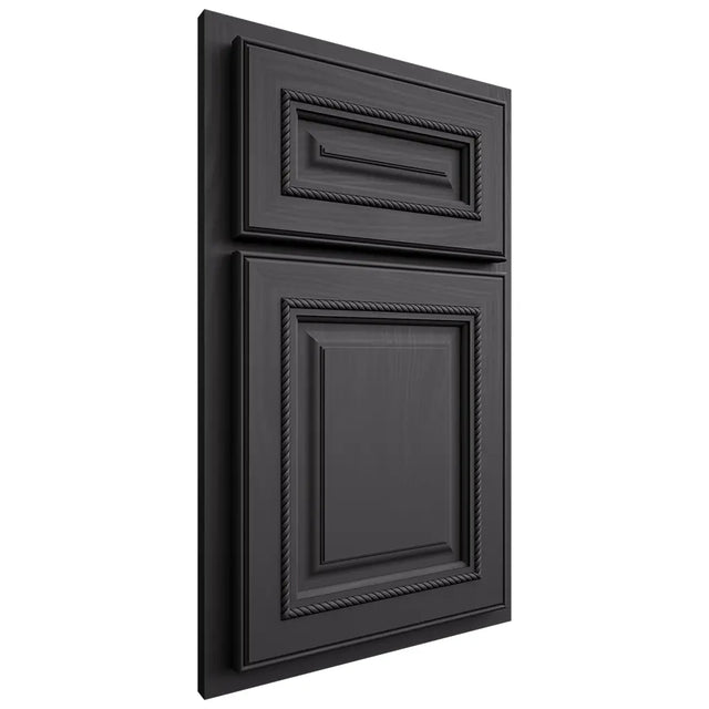Shiloh Cabinetry Partial Overlay Manchester Poplar Plain Cut Cadet Door