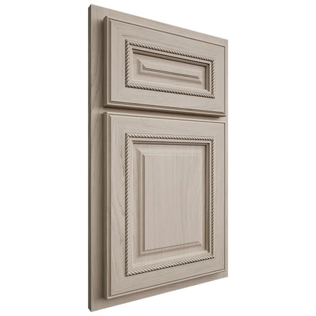 Shiloh Cabinetry Partial Overlay Manchester Poplar Plain Cut Seagull Door