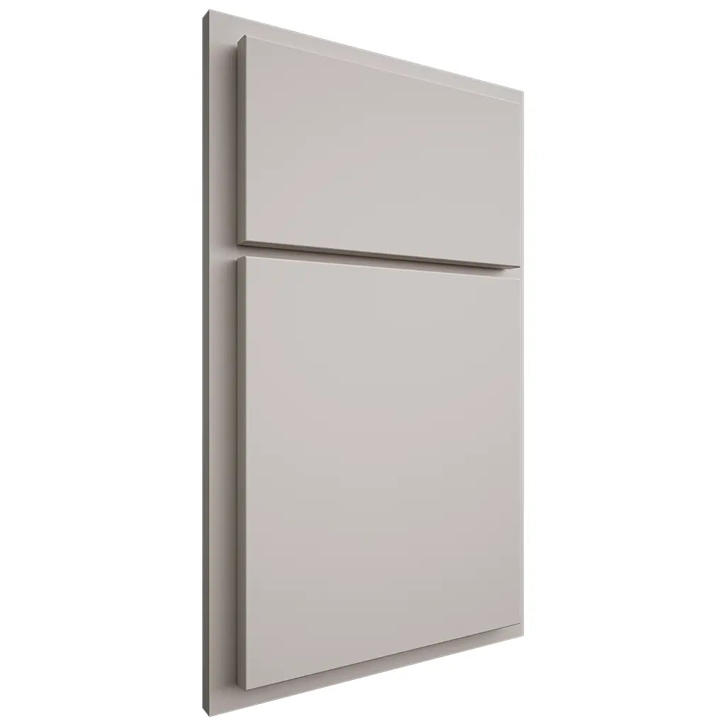 Shiloh Cabinetry Partial Overlay Metropolitan Paintable Amazing Gray Door