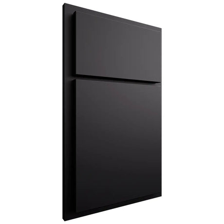 Shiloh Cabinetry Partial Overlay Metropolitan Paintable Black Door