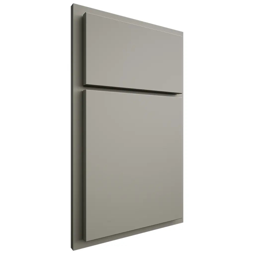 Shiloh Cabinetry Partial Overlay Metropolitan Paintable Evergreen Fog Door