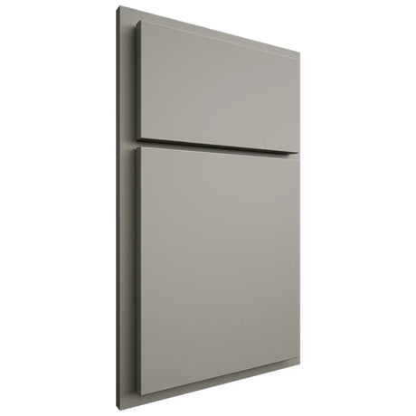 Shiloh Cabinetry Partial Overlay Metropolitan Paintable Evergreen Fog Door