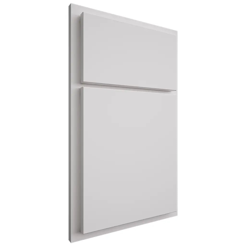 Shiloh Cabinetry Partial Overlay Metropolitan Paintable Polar Door