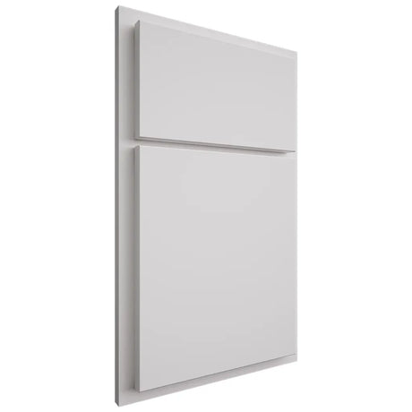 Shiloh Cabinetry Partial Overlay Metropolitan Paintable Polar Door