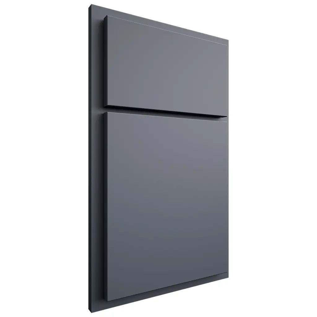 Shiloh Cabinetry Partial Overlay Metropolitan Paintable Slate Tile Door