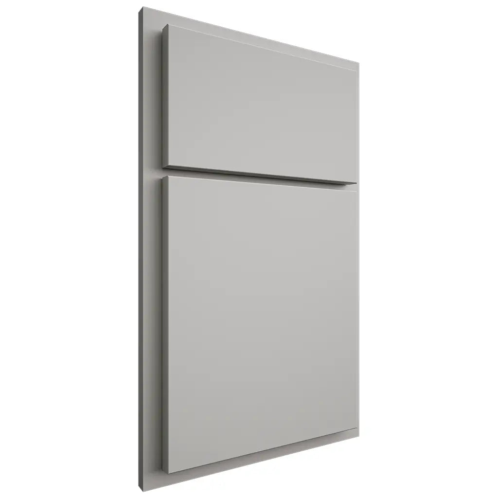 Shiloh Cabinetry Partial Overlay Metropolitan Paintable Unusual Gray Door