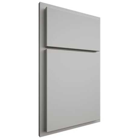 Shiloh Cabinetry Partial Overlay Metropolitan Paintable Unusual Gray Door