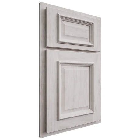 Shiloh Cabinetry Partial Overlay Montgomery Alder Plain Cut Cotton Door