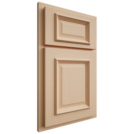 Shiloh Cabinetry Partial Overlay Montgomery Maple Plain Cut Natural Door
