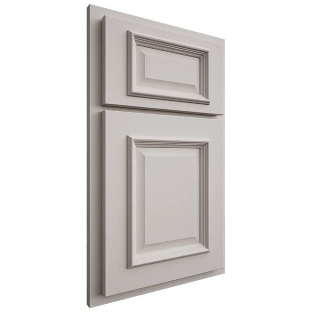 Shiloh Cabinetry Partial Overlay Montgomery Paintable Amazing Gray Door